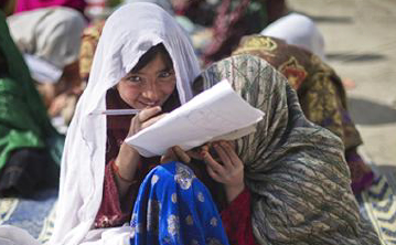 afghansk flicka